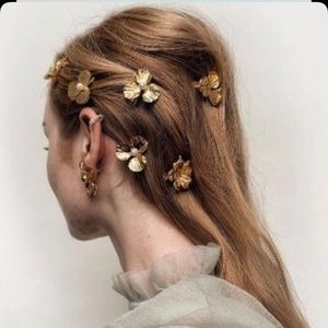 Lelet NYC Pearl claw clips- 2 sets of 3